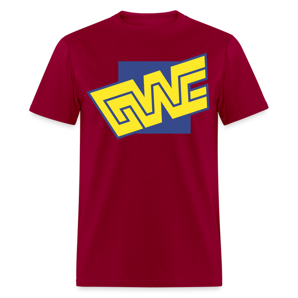 (Rad Rags Exclusive) GWC Greatest Wrestling Collection Unisex Classic T-Shirt - dark red