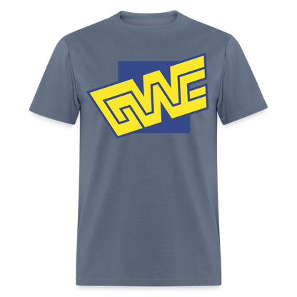 (Rad Rags Exclusive) GWC Greatest Wrestling Collection Unisex Classic T-Shirt - denim