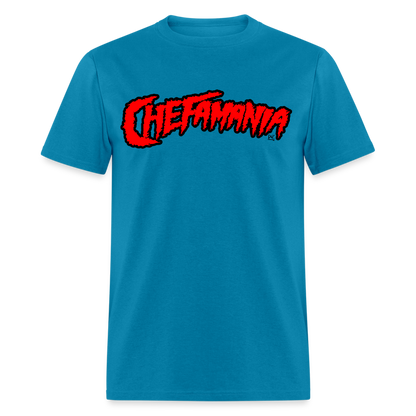 Red Chefamania Unisex Classic T-Shirt - turquoise