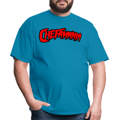 Red Chefamania Unisex Classic T-Shirt - turquoise