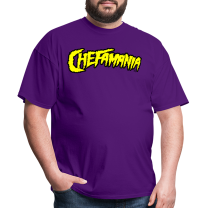 Chefamania Yellow Unisex Classic T-Shirt - purple