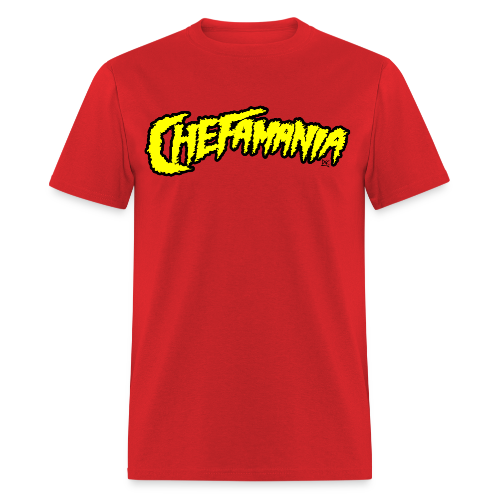 Chefamania Yellow Unisex Classic T-Shirt - red