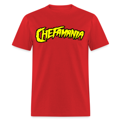 Chefamania Yellow Unisex Classic T-Shirt - red