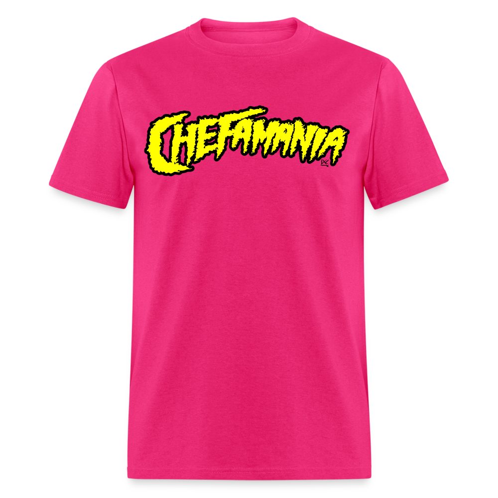 Chefamania Yellow Unisex Classic T-Shirt - fuchsia