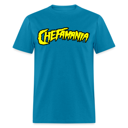 Chefamania Yellow Unisex Classic T-Shirt - turquoise