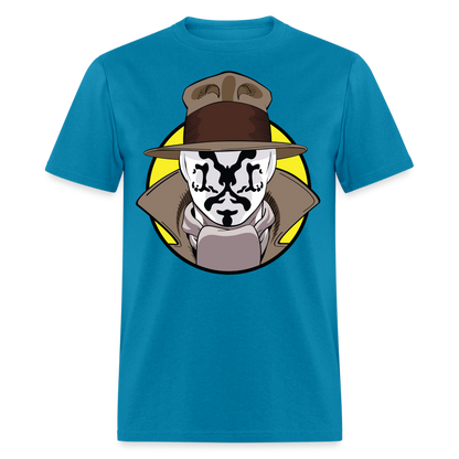 Rorschach Style LXC Unisex Classic T-Shirt - turquoise