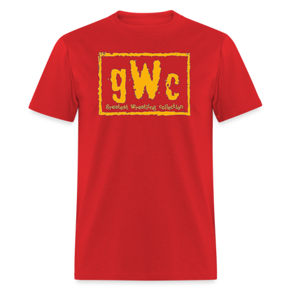 GWC NWO Style Gold Unisex Classic T-Shirt - red