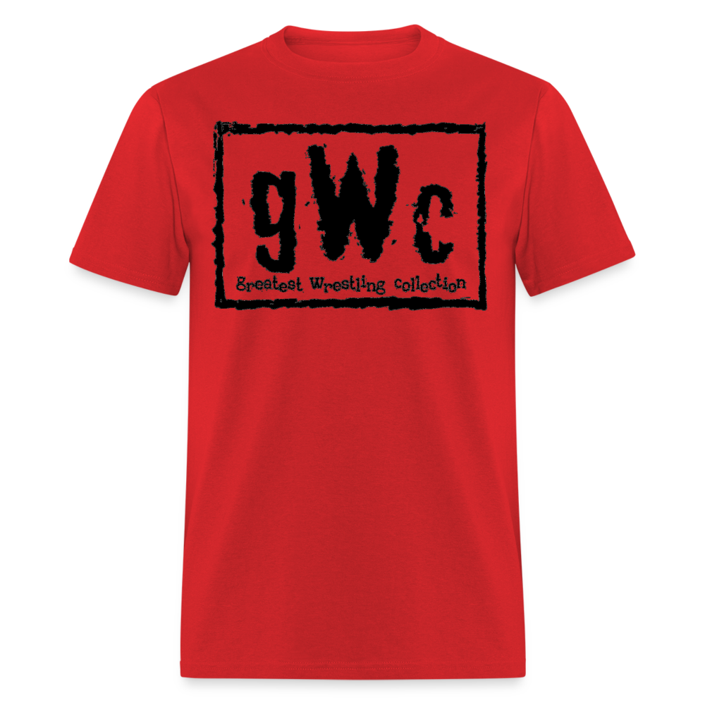 GWC Black NWO Style Logo Unisex Classic T-Shirt - red