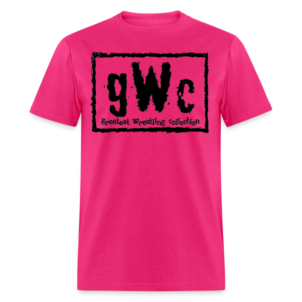 GWC Black NWO Style Logo Unisex Classic T-Shirt - fuchsia