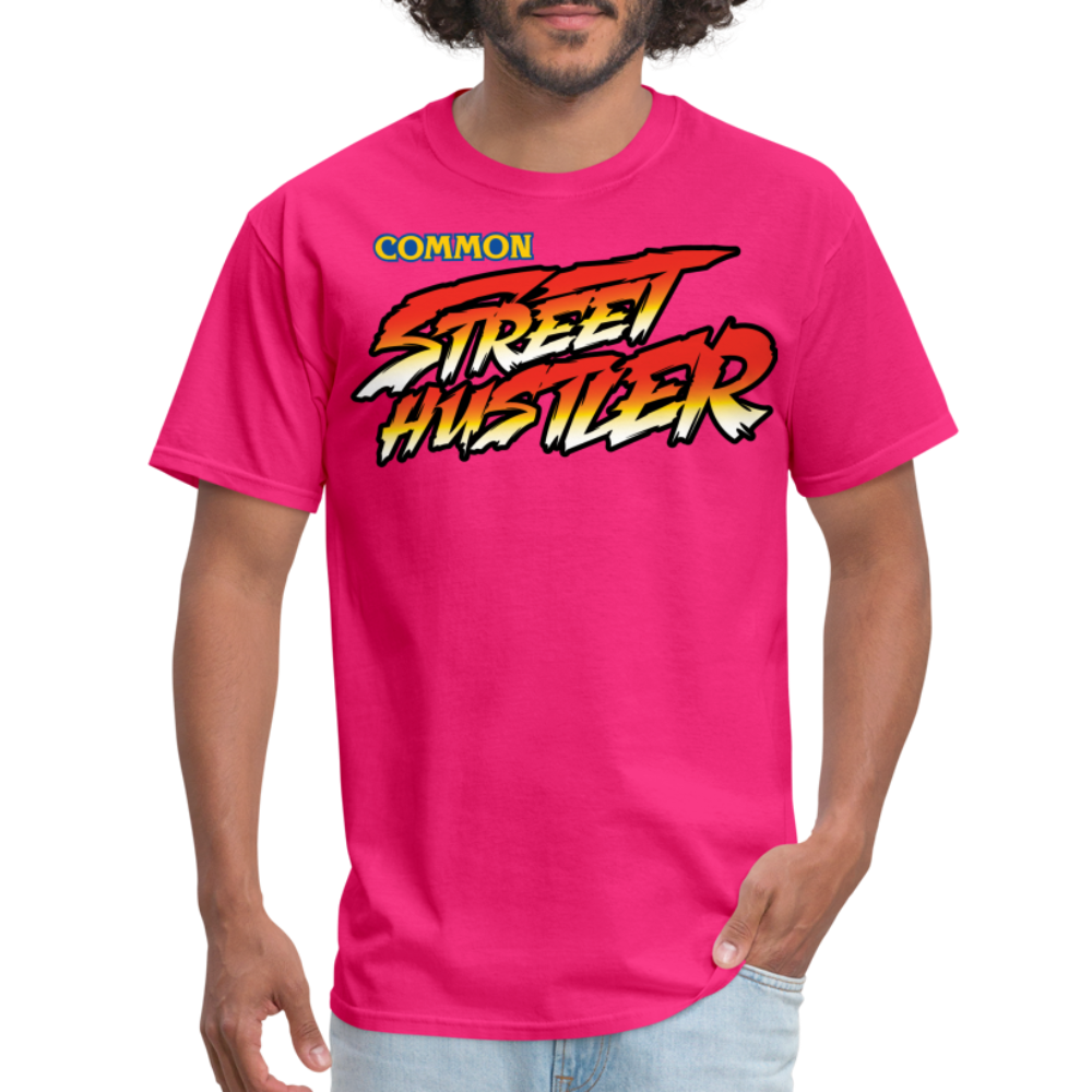 Common Street Hustler Unisex Classic T-Shirt - fuchsia