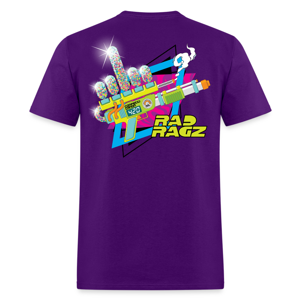 Rad Ragz Super Soaker Unisex Classic T-Shirt - purple