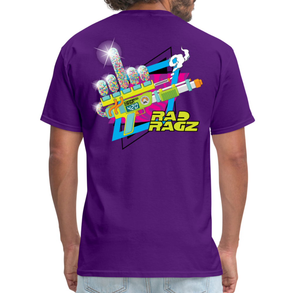 Rad Ragz Super Soaker Unisex Classic T-Shirt - purple