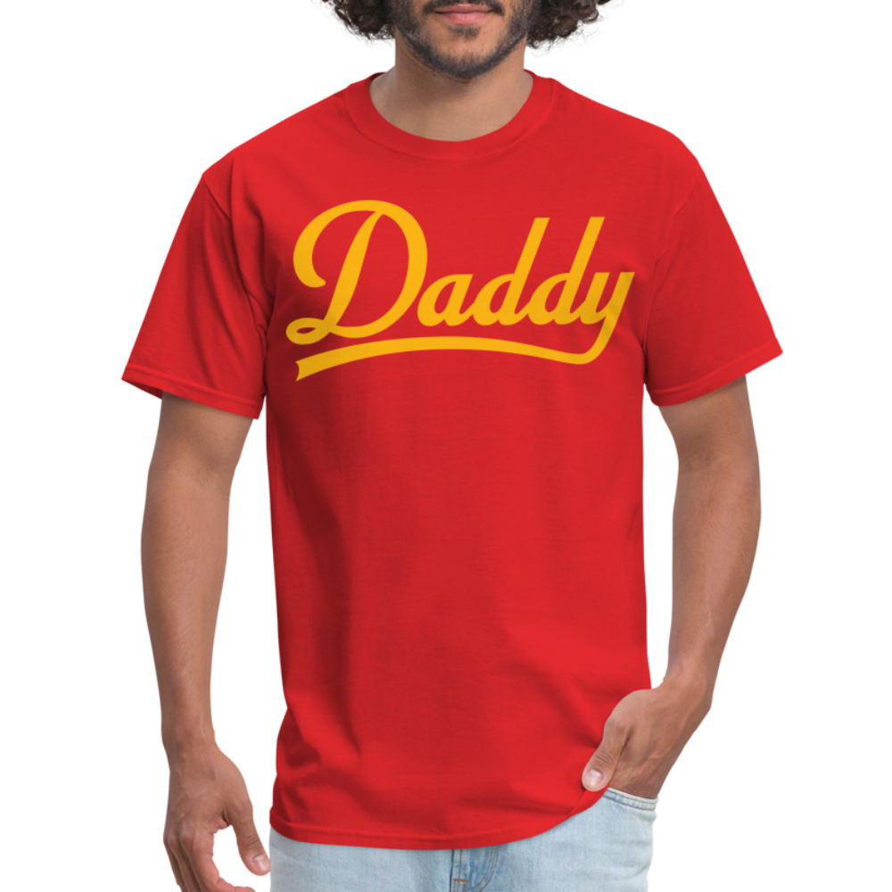 Daddy Unisex Classic T-Shirt - red