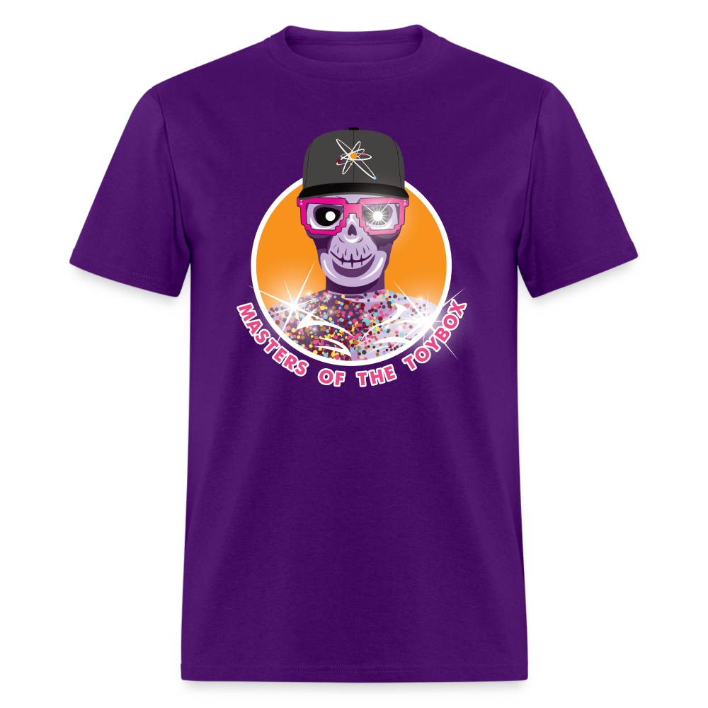 Masters of the Toy Box Skull Unisex Classic T-Shirt - purple