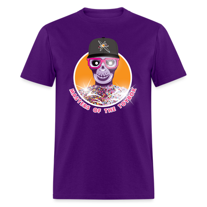 Masters of the Toy Box Skull Unisex Classic T-Shirt - purple