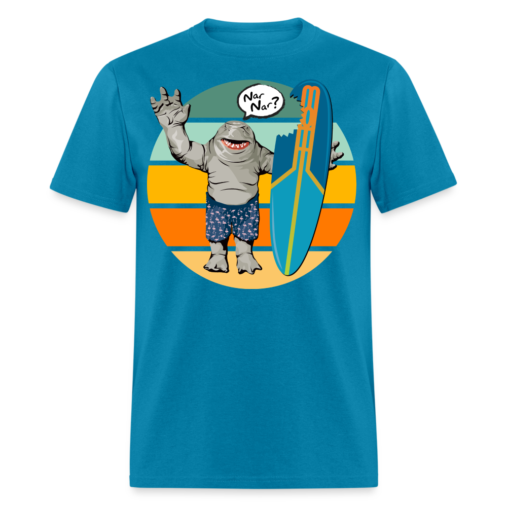 Masters of the Toy Box Shark Unisex Classic T-Shirt - turquoise