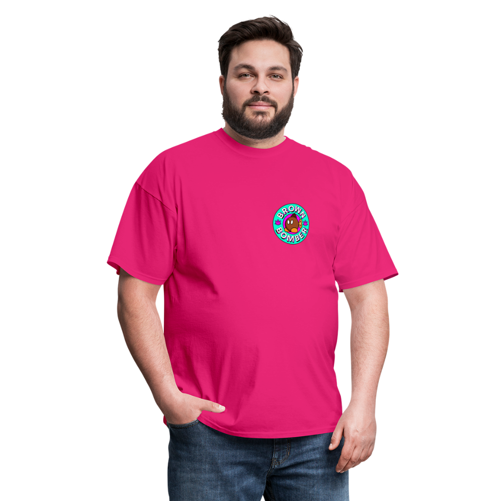 Dante Brown BomberUnisex Classic T-Shirt - fuchsia